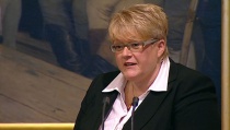  Å kutte i Det frivillige Skyttervesen føles som å kutte i Venstres sjel, sier Venstreleder Trine Skei Grande.