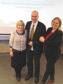  Helene Eriksen (t.h.) sammen med Karin S. Frøyd og Eddy Robertsen