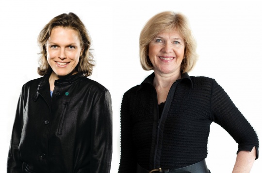  Siri Engesæth og Borghild Tenden vil ha raskere utbygging av jernbane på Østlandet.