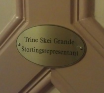 Trines dørskilt
