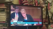 Trine på spørretimen