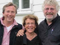  Varamedlem Dag Jørgen Hveem og de to fylkestingsmedlemmene Marianne Sigurdson Lyngvi og Øystein Haga.