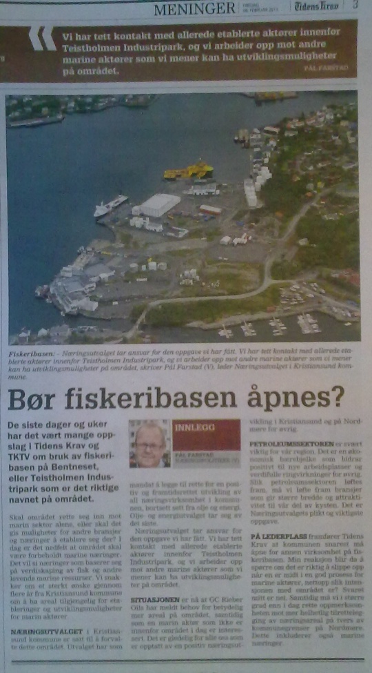 Fiskeribasen. Pål Farstad