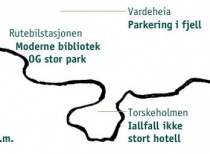 Fra Venstres lille grønne sentrumsplan