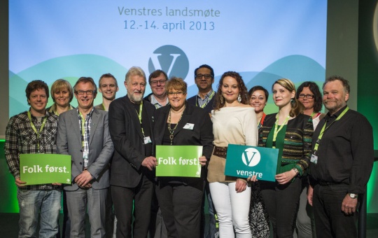  Buskerud Venstres delegasjon på Venstres Landsmøte april 2013