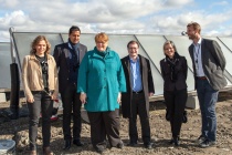  Norges første storskala solfangeranlegg finnes i Akershus EnergiPark ved Lillestrøm. 