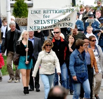 Sarpsborg Venstre går i tog