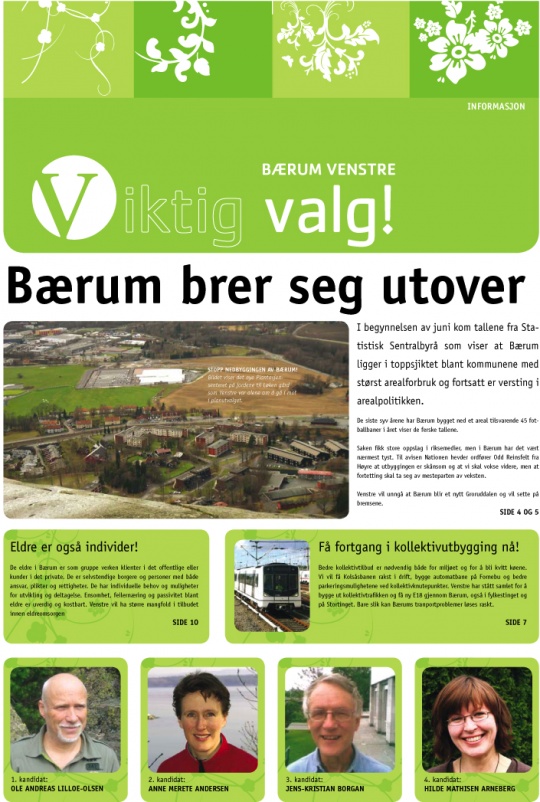 Valgavis Bærum 2007