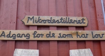 Skilt, Mikrodestilleriet