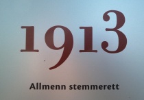 1913 - Almenn stemmerett