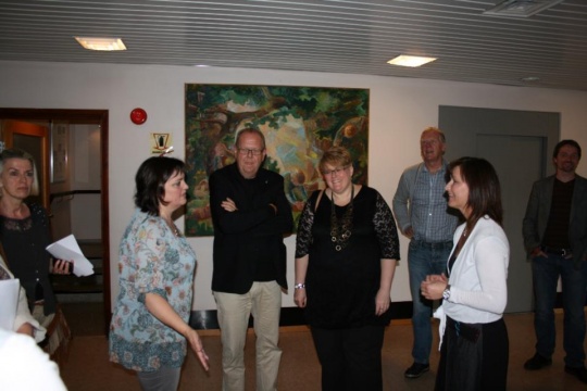  Ragnhild Helseth, Anita Nybø, Pål Farstad, Trine Skei Grande, Gunnar Knutsen, Synnøve Opsahl Melseth og Helge Hamre