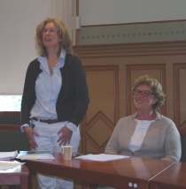 Elisabeth Dahlin-Ricci og Inger Johansen