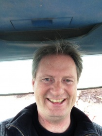 Erik på traktor