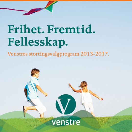 Venstres stortingsvalgprogram 2013-2017.