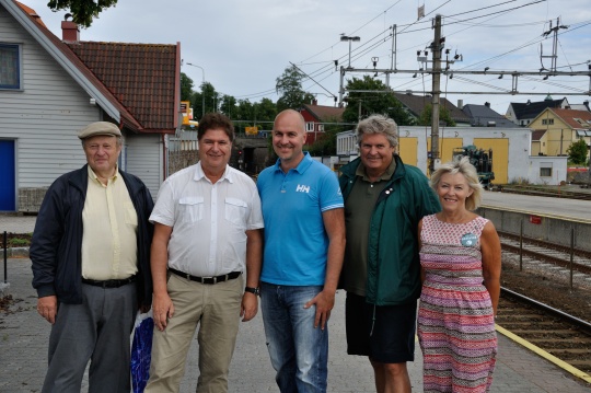 Odd Einar Dørum, Kåre Pettersen, Eddy Robertsen, Hallstein Bast og Karin Frøyd