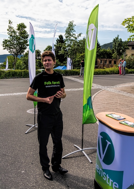 Kjartan Alexander Lunde på Aurefestivalen 2013