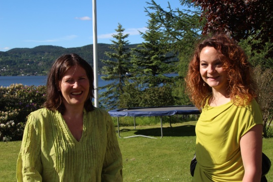 Merete Hyggen og Rebekka Borsch