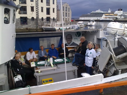  Frokostmøte ombord ved kai i Ålesund