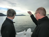  Pål peker mot Nordøyane