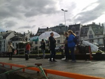  Lokallag fra Ålesund og omegn med stand på kaia i Ålesund