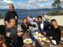 Abid Q. Raja på besøk på Sunnaas