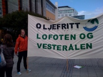 Folkeaksjonen mot oljeutvinning i Lofoten og Vesterålen - Miljødagsmarkering i Bodø