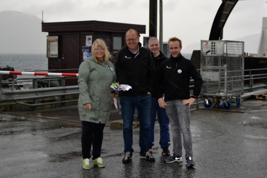 Britt Giske Andresen, Pål Farstad, Håvard Urkedal og Steffen Falkevik.