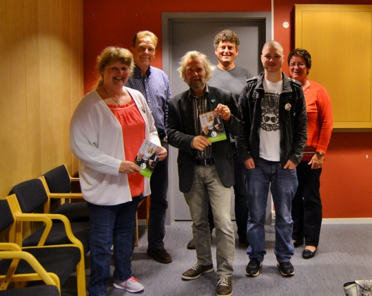 Kari Grindvik, Ole J. Høyberg, Arnstein Sæthre, Anders S.Grindvik, Håvard Urkedal og Edith A. Stokke