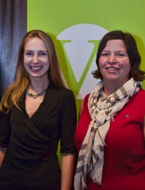 Iselin Nybø og Anja Berggård Endresen