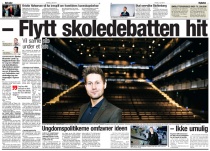 Skoledebatt i Konserthuset, RA, Kjartan Alexander Lunde