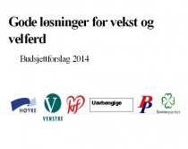 Budsjett forslag Stavanger kommune 2014