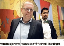  Venstres Pål Farstad og Abid Q. Raja foreslår en helhetlig plan for jordvern i Norge. 