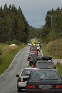 Og litt kø ble det jo...
