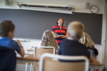 Anja Berggård Endresen, Lærer, skole, rogaland