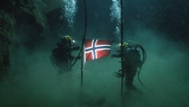 Nordsjødykkerne, dykking, under vann