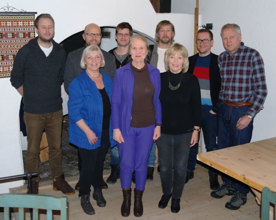 Fra v. S.B.Aares,K.Aasan,P.O.S. Røed,T.Kvasjord,M.Vogt,E.Seierstad,K.S.Frøyd,K.L.Tennebø, J.Kulland