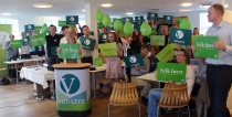 Valgkamp-kickoff, Rogaland, Stavanger, Iselin Nybø