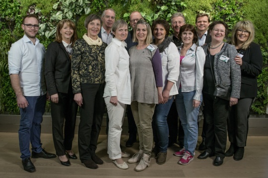  Delegatene fra Møre og Romsdal. Første rekke fra venstre: Steffen Falkevik, Gunn Berit Gjerde,  Frøydis Austigard, Heidi Hogset, Ragnhild Helseth, Tove Norøm Rokstad, Kirsti Dale, Alvhild Bjørge, Britt Giske Andersen. Bak fra venstre: Iver Nordseth, Pål Farstad, Olbjørn Kvernberg, Pål Midtsæther Grødahl. (Geirmund Oltedal var ikke tilstede da bildet ble tatt)