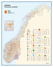 Norske fylker og kommuner