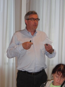  Stig Jacobsen under sin presentasjon