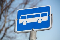 Busstopp - Her stopper bussen
