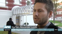  Leder i Rogaland Venstre, Kjartan Alexander Lunde.