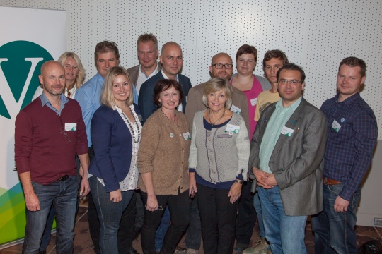Vestfold Venstres deltakere på Landskonferansen 2014