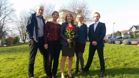  fv. Iver Nordseth, Frøydis Austigard, Gunn Berit Gjerde, Ragnhild Helseth og Steffen Falkevik