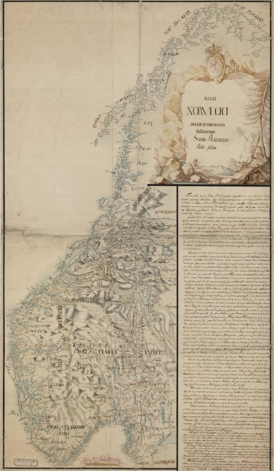 Falckenskjold-kartet fra 1757