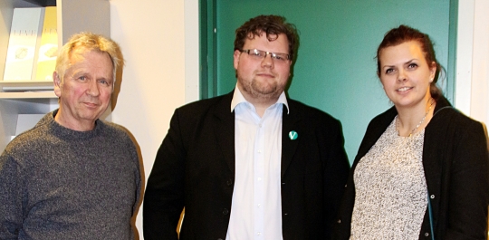  Frå Venstre, frå venstre; Åge Aadland, Geir Angeltveit og Maria Irgens.