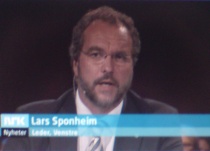 Lars Sponheim i sluttappell på NRK (2007)