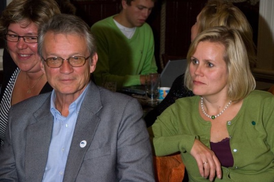  Høres ordførerkandidat Bjørn Glenn og venstreleder Gunn-Torill Homme Mathisen
