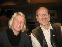 Anne Solsvik og Jan Kløvstad i bystyret