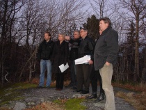 Befaring E18 med Borghild Tenden